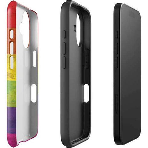 Keep Calm Love Is Love iPhone 16 Plus Impact Case